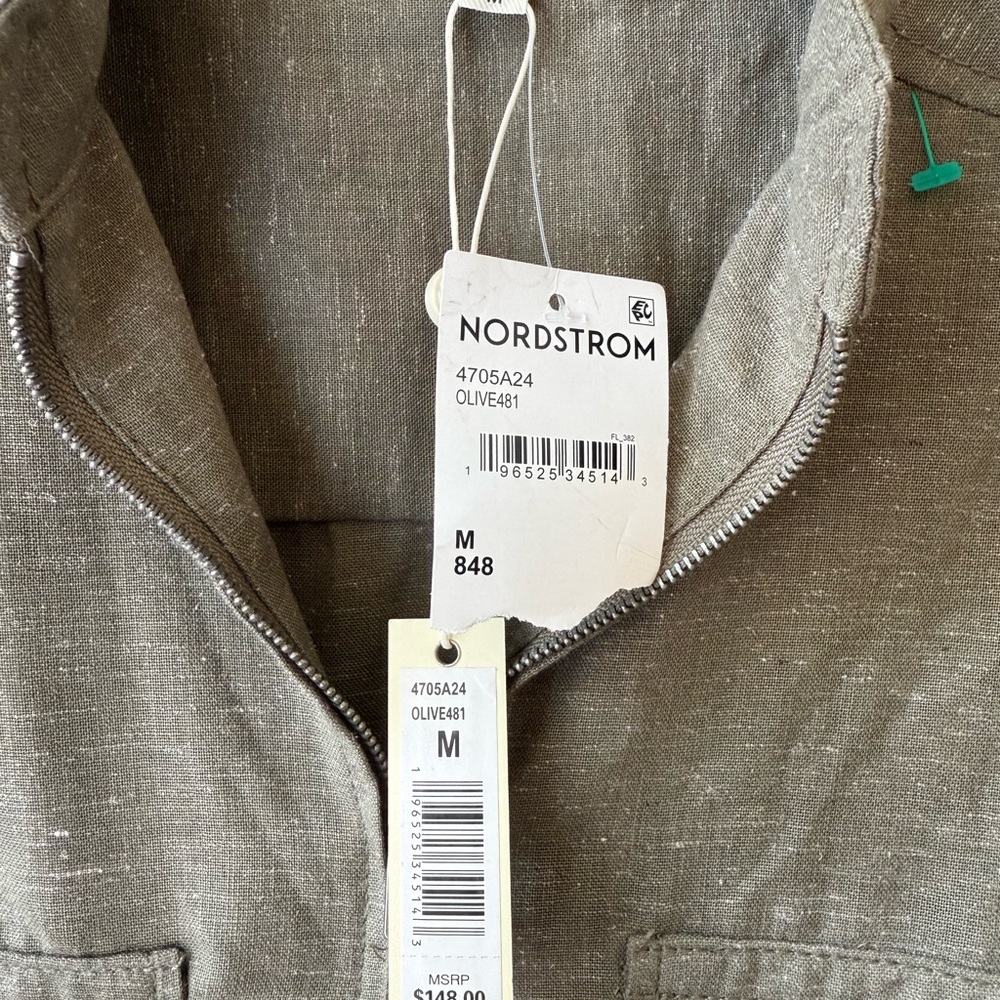 Max Studio Women’s Linen-Blend Jacket Size M - Picture 6 of 12